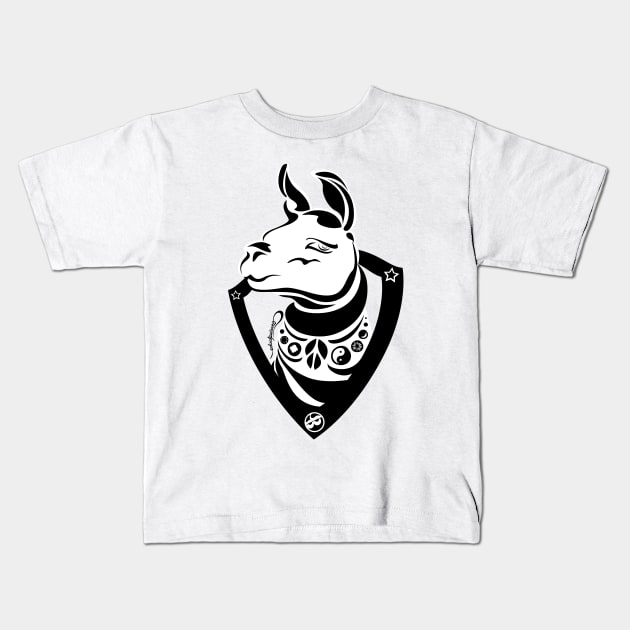 Llama love Kids T-Shirt by bizzartino